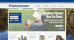 Desktop Screenshot of bankofclarendon.com